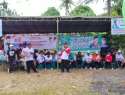 Sebahagian Besar Warung di Langkat Pasang Spanduk AMIN